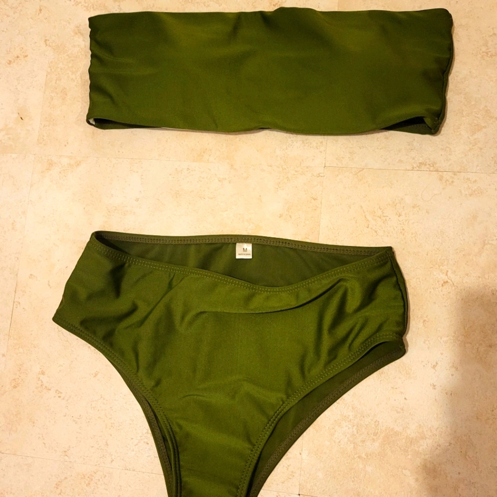 Bando bathing suit